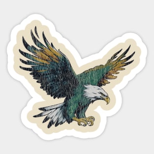 Vintage Philadelphia Eagles Landing Sticker